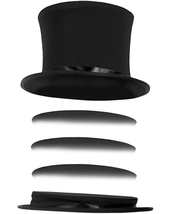 Deluxe Collapsible Top Hat
