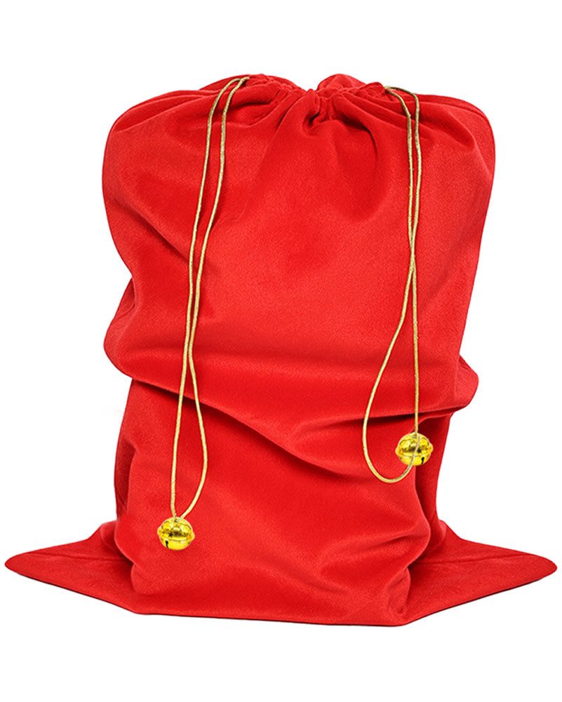 Complete Velour Santa Plus Size Suit and Accessory Bundle