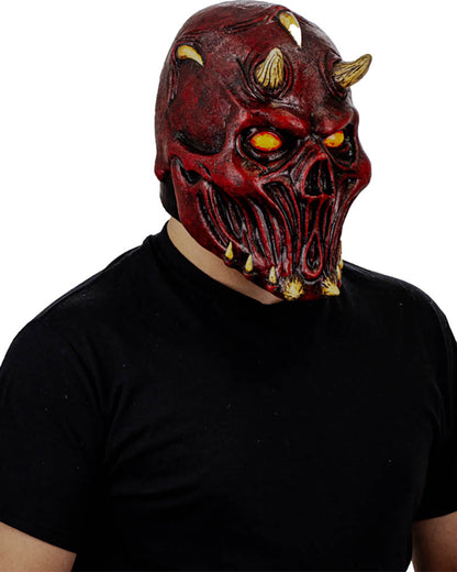 Demonic Skull Latex Mask