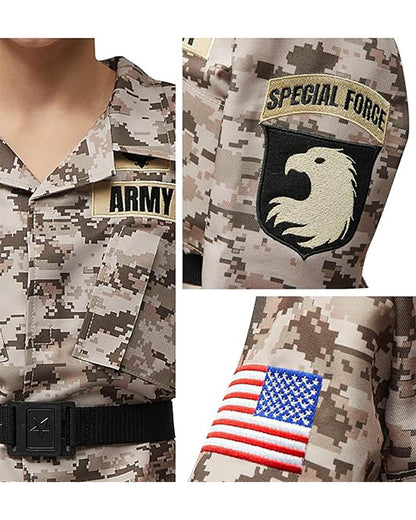 Desert Camouflage Army Boys Costume