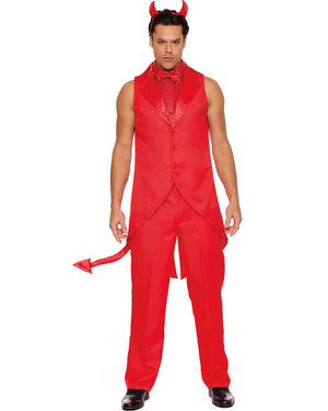 Devil Dude Deluxe Mens Costume