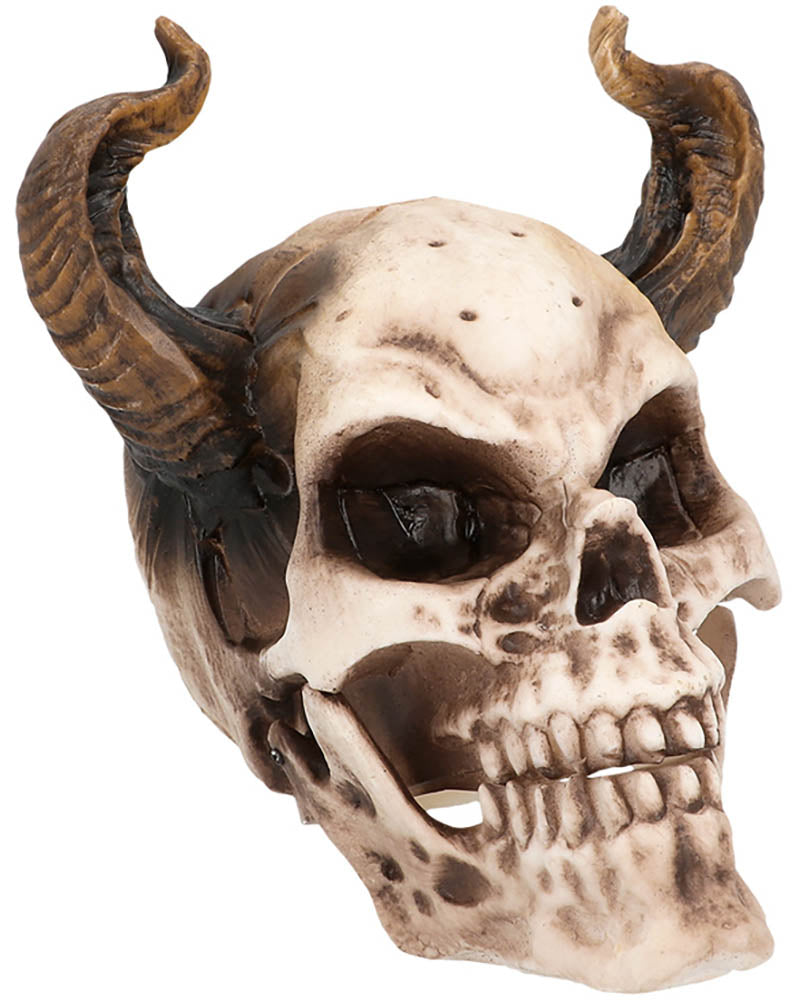 Devil with Movable Jaw Skull Prop