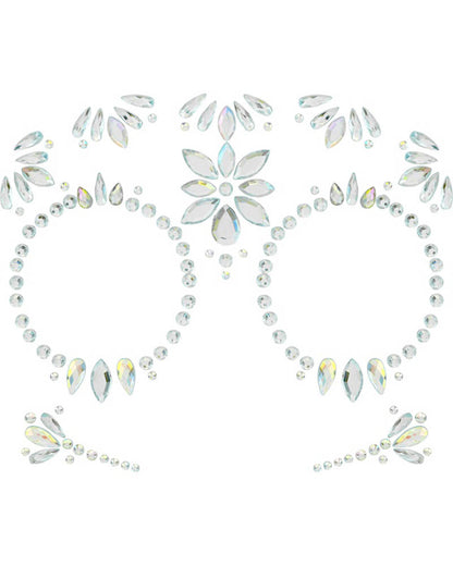 Dia De Los Muertos Diamond Face Jewels
