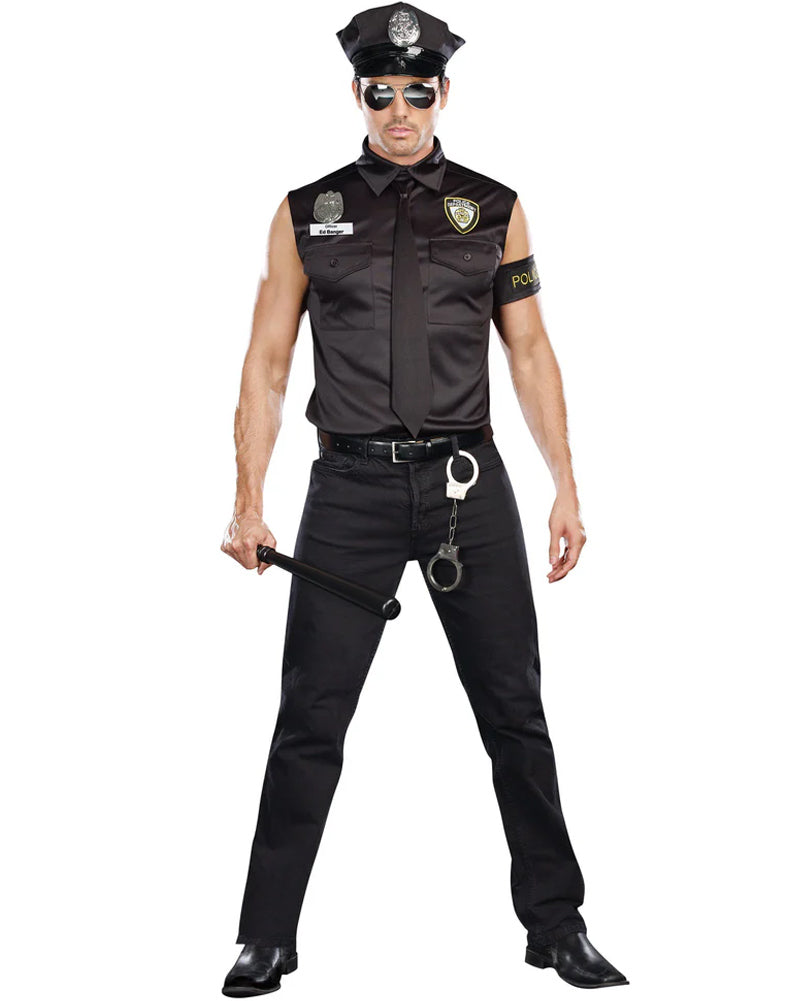 Dirty Cop Mens Costume