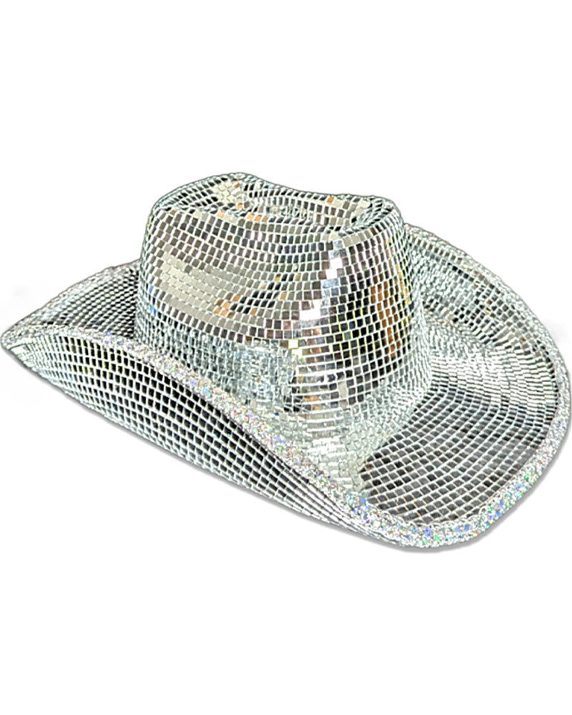 Disco Mirror Deluxe Cowboy Hat