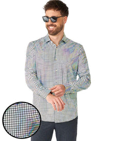 70s Discoballer Opposuit Mens Shirt