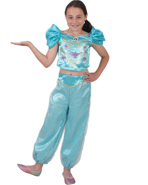 Disney Jasmine Sparkle Deluxe Girls Costume