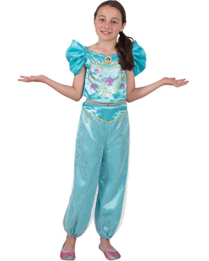 Disney Jasmine Sparkle Deluxe Girls Costume