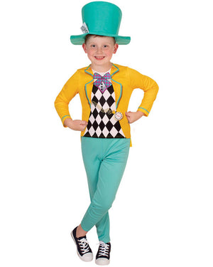 Disney Mad Hatter Boys Costume