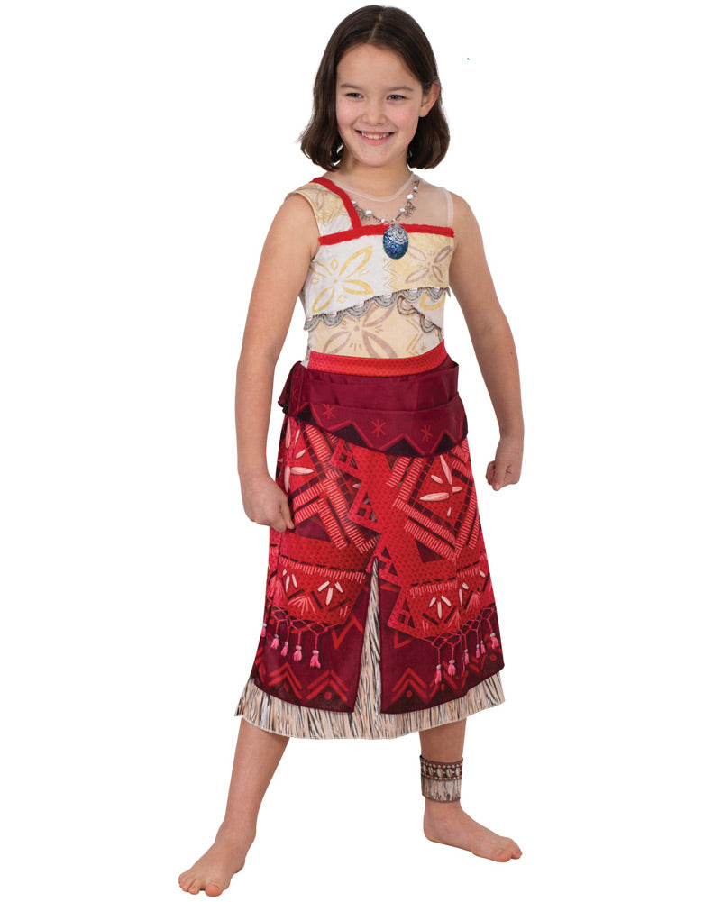 Disney Moana 2 Deluxe Girls Costume
