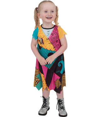 Disney Nightmare Before Christmas Sally Finkelstein Deluxe Toddler Costume