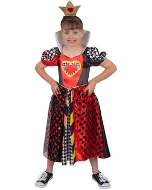 Disney Queen of Hearts Deluxe Girls Costume