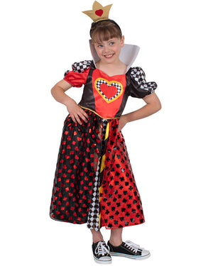 Disney Queen of Hearts Deluxe Girls Costume