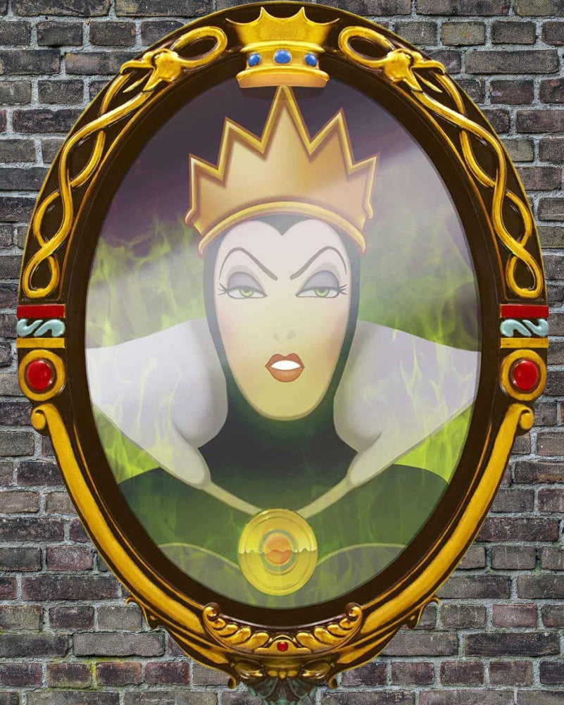 Disney Villains Reveal Snow White Mirror Halloween Animatronic
