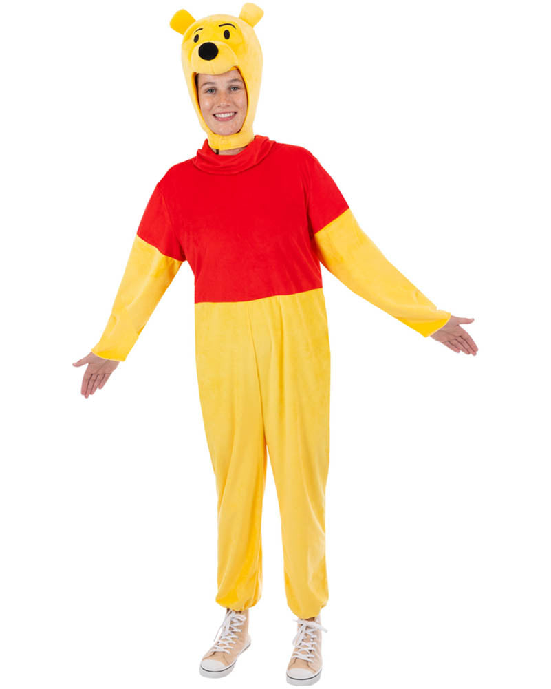 Disney Winnie The Pooh Deluxe Onesie Adult Book Week Costume