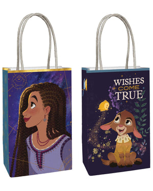 Disney Wish Paper Kraft Bags Pack of 8
