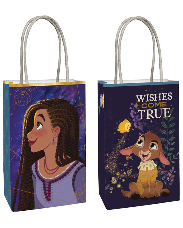 Disney Wish Paper Kraft Bags Pack of 8