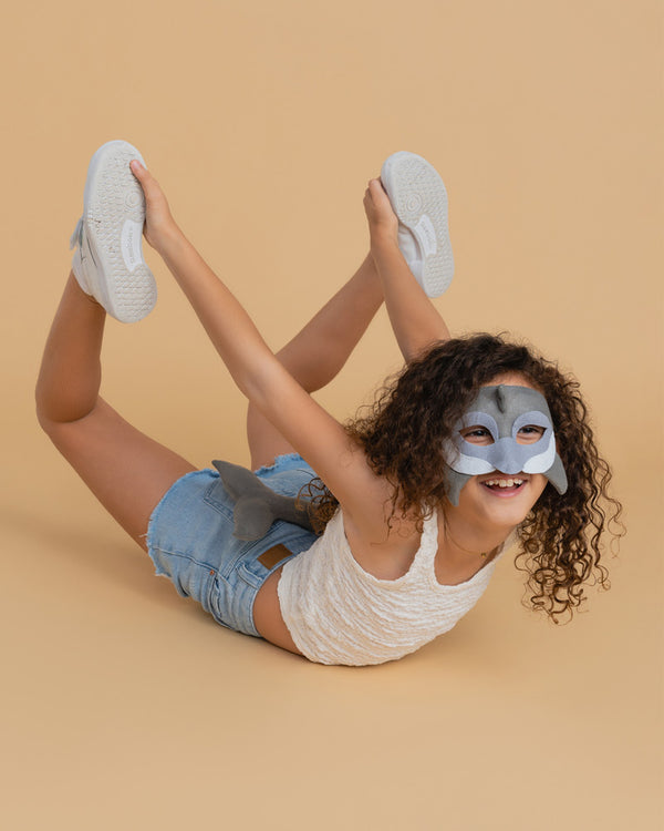 Dolphin Animal Mask and Tail Set