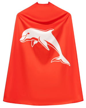 NRL Dolphins Supporter Kids Cape