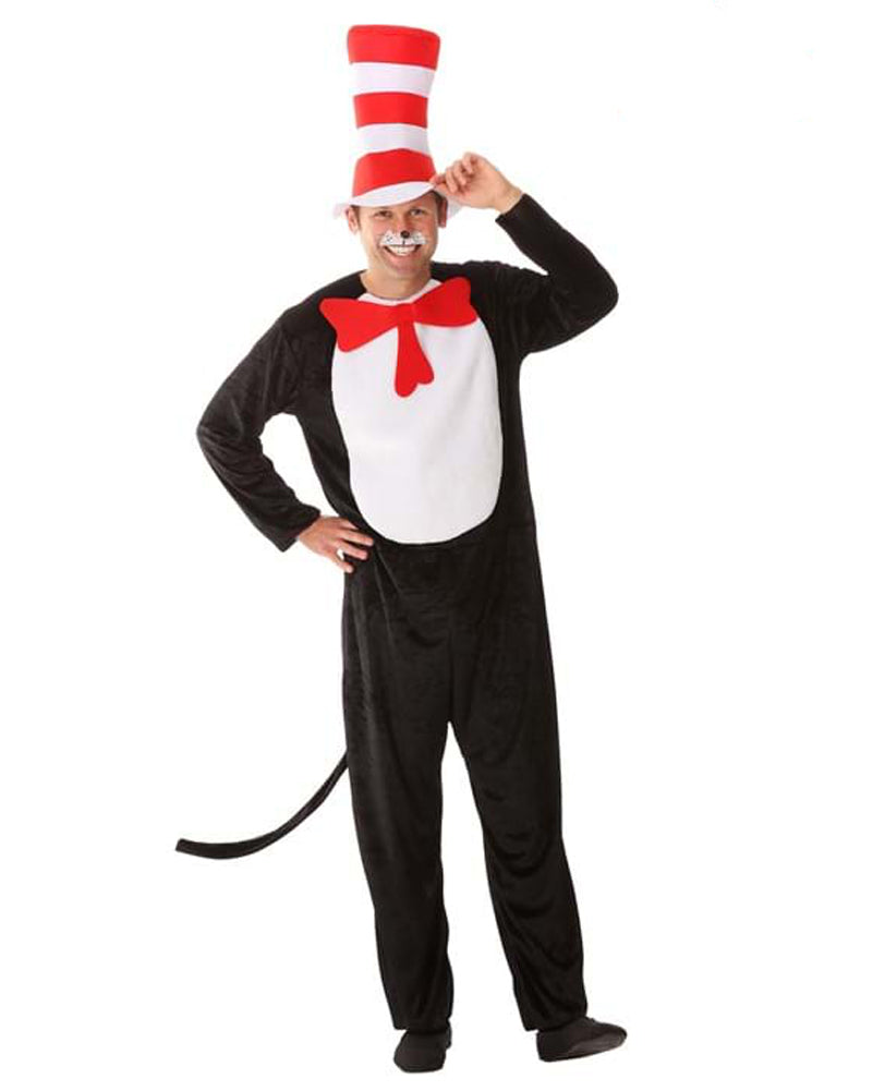 Dr Seuss Cat in the Hat Adult Plus Size Costume