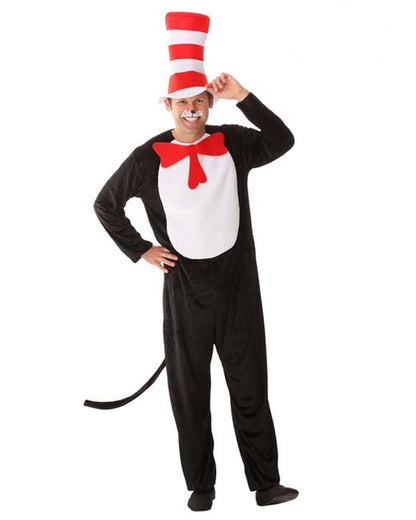 Dr Seuss Cat in the Hat Adult Plus Size Costume