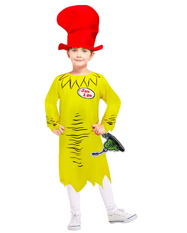 Dr Seuss Sam I Am Child Costume