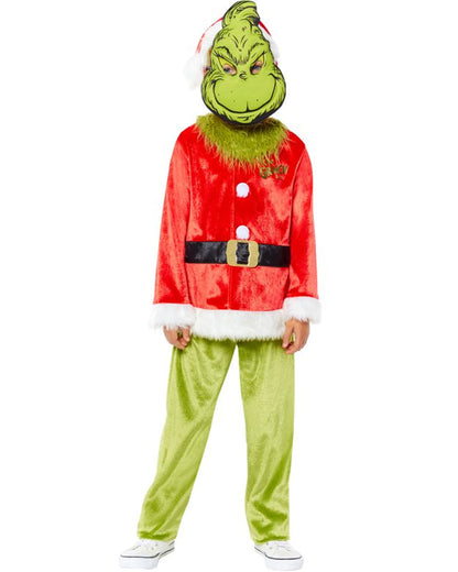 Dr Seuss The Grinch Classic Kids Christmas Costume