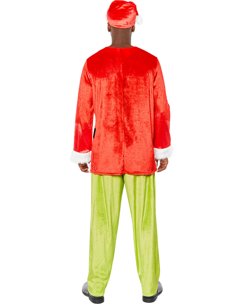 Dr Seuss The Grinch Classic Mens Christmas Costume