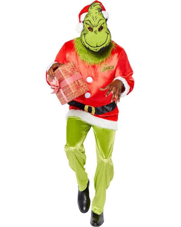 Dr Seuss The Grinch Classic Mens Christmas Costume