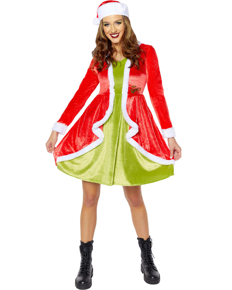 Dr Seuss The Grinch Classic Womens Christmas Costume