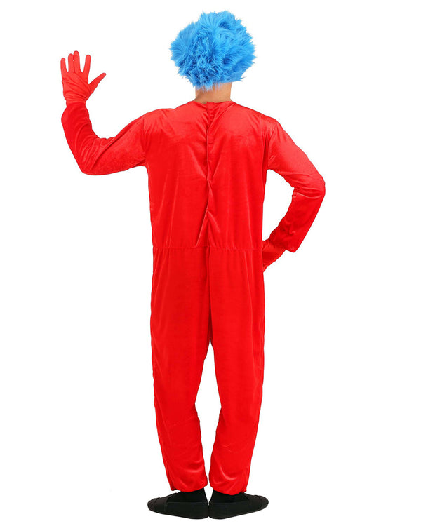 Dr Seuss Thing 1 or 2 Adult Costume
