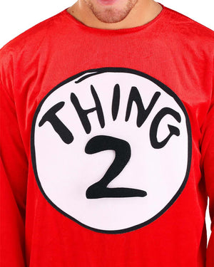 Dr Seuss Thing 1 or 2 Adult Costume