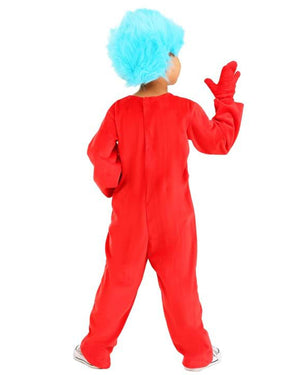 Dr Seuss Thing 1 and 2 Deluxe Toddler Costume