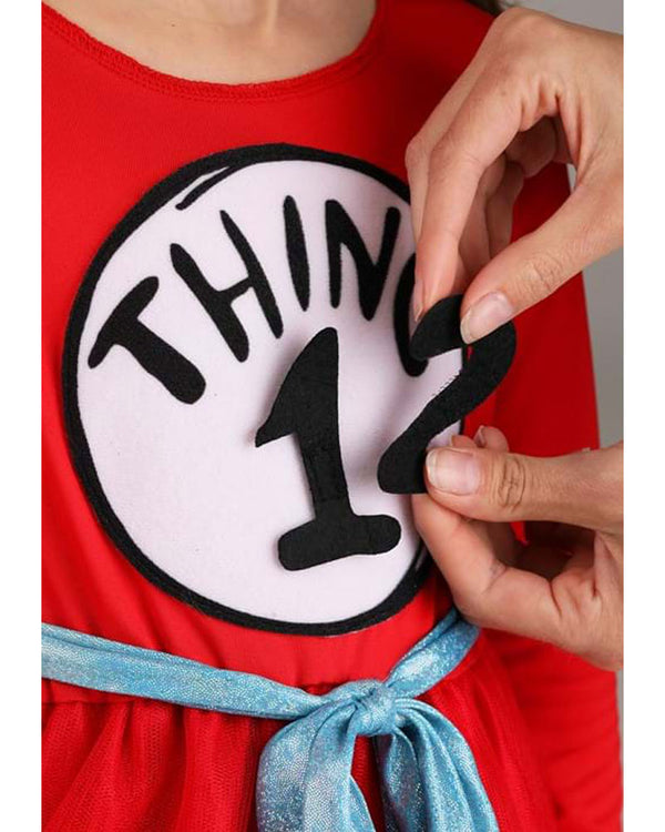 Dr Seuss Thing 1 and 2 Girls Toddler Costume
