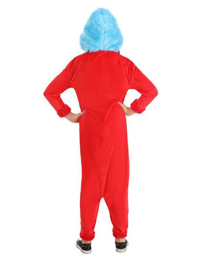 Dr Seuss Thing 1 and 2 Jumpsuit Kids Costume