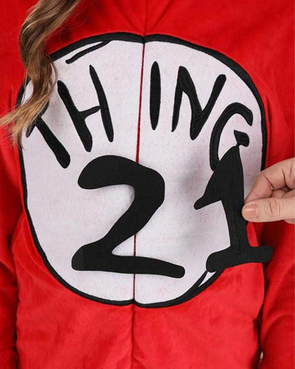 Dr Seuss Thing 1 and 2 Jumpsuit Kids Costume