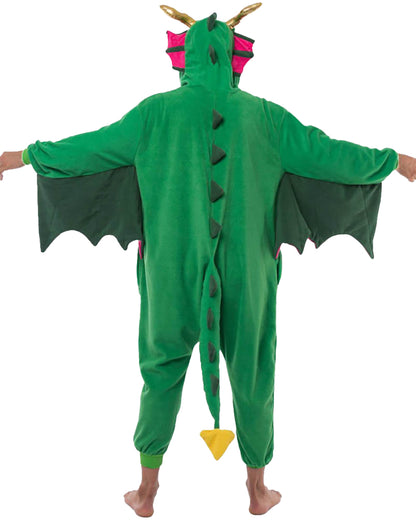 Dragon Hooded Adult Jumpsuit