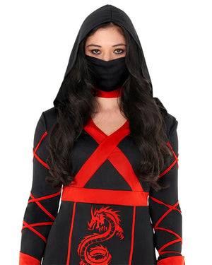 Dragon Ninja Playsuit Womens Costume
