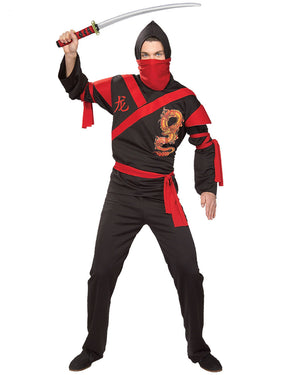 Dragon Ninja Warrior Mens Costume