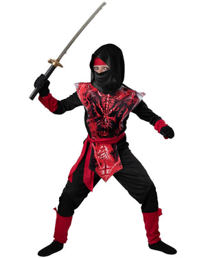 Dragon Skull Ninja Boys Costume