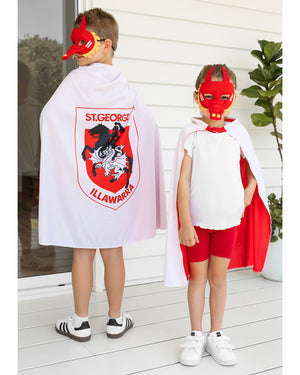 NRL Dragons Supporter Kids Cape