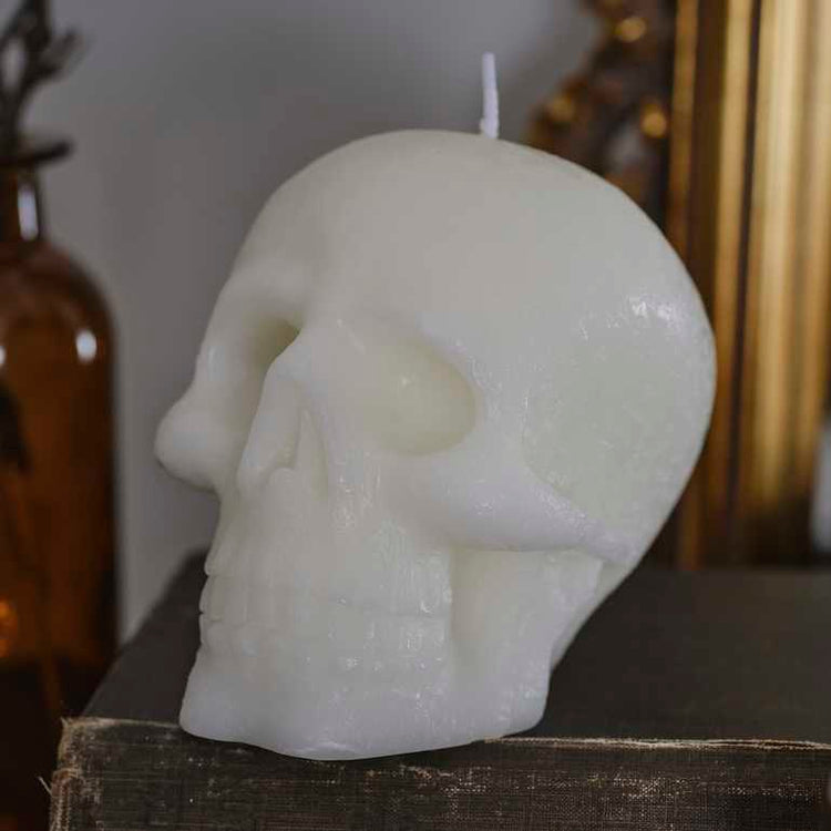 Deadly Soiree Skull Candle 11cm