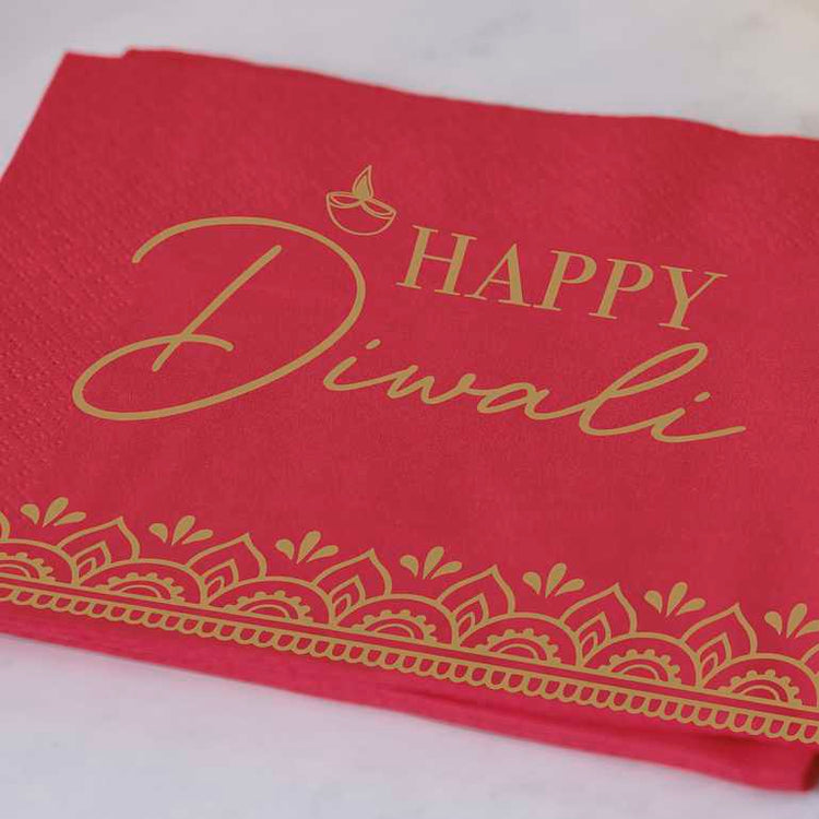 Diwali Beverage Napkins