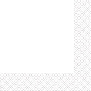 Frosty White 2ply Lunch Napkins Pack of 40