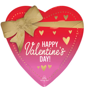 Multi-Foil Balloon XL Valentines Day Better with Bows