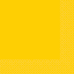 Sunshine Yellow 2ply Lunch Napkins Pack of 40