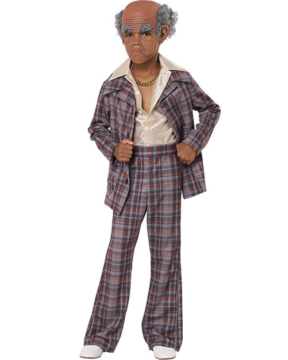 Eddie Cue Ball Child Bald Cap and Novelty Glasses Set