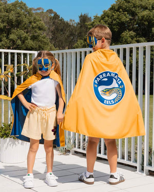 NRL Eels Supporter Kids Cape