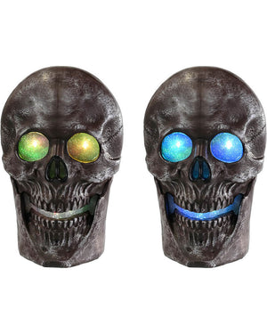 Eerie Skull Lantern Decoration 30cm