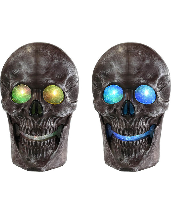 Eerie Skull Lantern Decoration 30cm